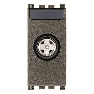 Vimar Arké 19300.01.M Presa TV-RD-SAT diretta Metal product photo Photo 01 3XL