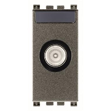 Vimar Arké 19300.10.M Presa TV-RD-SAT passante Metal product photo Photo 01 3XL