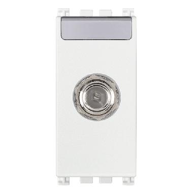 Vimar Arké 19318.B Presa coassiale tipo F femmina bianco product photo Photo 01 3XL