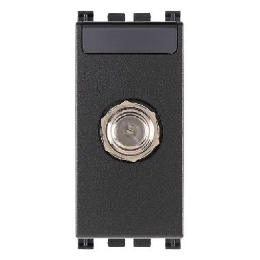 Vimar Arké 19318 Presa coassiale tipo F femmina grigio product photo Photo 01 3XL