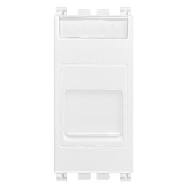 Vimar Arké 19337.6.B Presa RJ45 Cat6 UTP con portello bianco product photo Photo 01 3XL