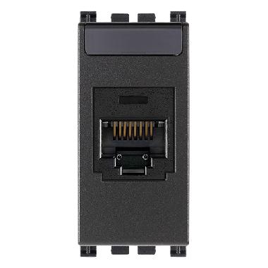 Vimar Arké 19340.1 Presa RJ45 Panduit Cat5e UTP grigio product photo Photo 01 3XL