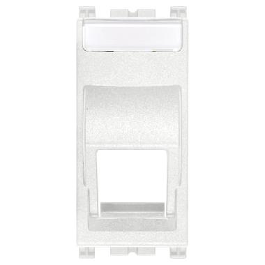 Vimar Arké 19343.K.B Adattatore RJ45 inclinato bianco product photo Photo 01 3XL