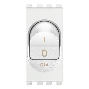 Vimar Ark&eacute; 19405.16.B Interruttore MT 1P+N C16 120-230V bianco product photo Photo 01 3XL