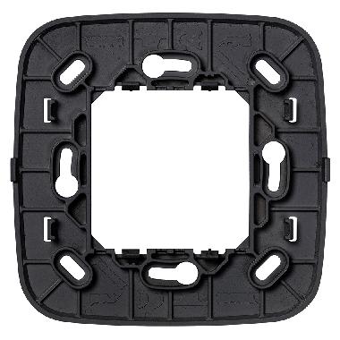 Vimar Arké 19507.RN Supporto radio placca Round 2M grigio product photo Photo 01 3XL