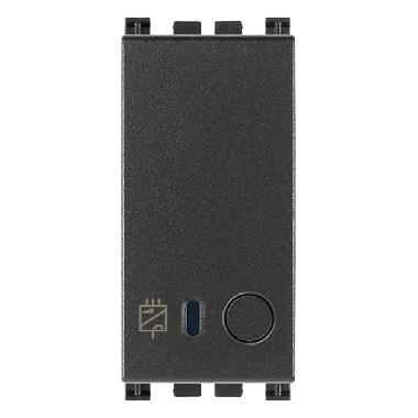 Vimar Ark&eacute; 19518 Interfaccia 2 comandi tradiz. 1M grigio product photo Photo 01 3XL