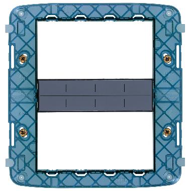 Vimar Arké 19618 Supporto 8M con viti product photo Photo 01 3XL