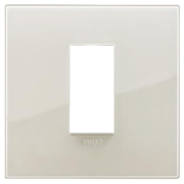Vimar Arké 19641.67 Placca Classic 1M Reflex avorio product photo Photo 01 3XL