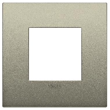 Vimar Ark&eacute; 19642.13 Placca Classic 2M champagne matt product photo Photo 01 3XL