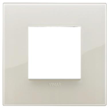 Vimar Arké 19642.67 Placca Classic 2M Reflex avorio product photo Photo 01 3XL