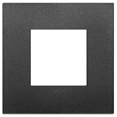 Vimar Arké 19642.71 Placca Classic 2M nero product photo Photo 01 3XL