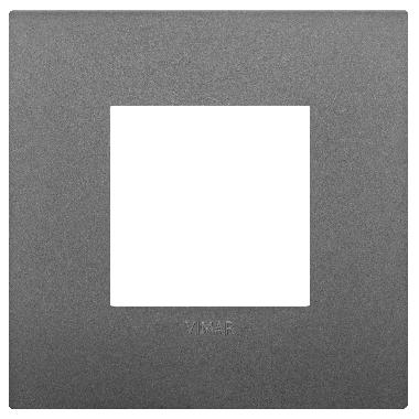 Vimar Arké 19642.72 Placca Classic 2M grigio product photo Photo 01 3XL