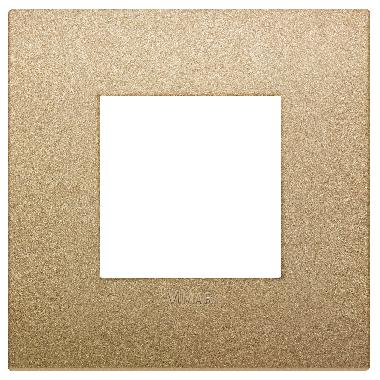Vimar Ark&eacute; 19642.78 Placca Classic 2M oro matt product photo Photo 01 3XL
