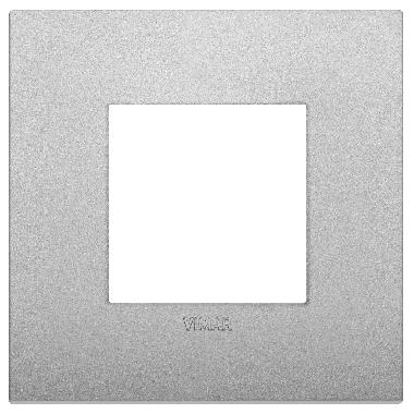 Vimar Arké 19642.79 Placca Classic 2M silver matt product photo Photo 01 3XL