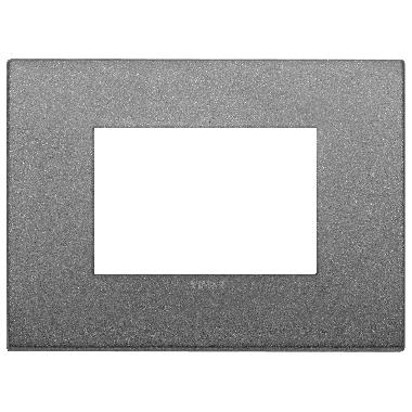 Vimar Arké 19653.02 Placca Classic 3M ardesia matt product photo Photo 01 3XL