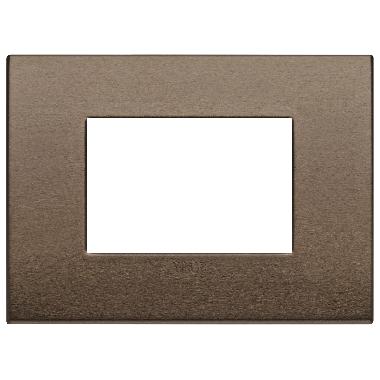Vimar Arké 19653.17 Placca Classic 3M bronzo scuro product photo Photo 01 3XL