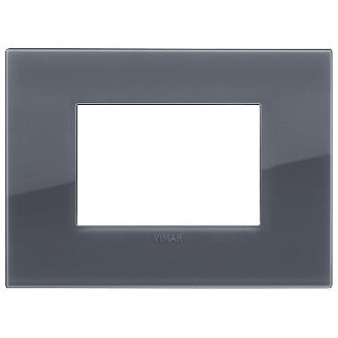 Vimar Arké 19653.61 Placca Classic 3M Reflex grigio fumè product photo Photo 01 3XL