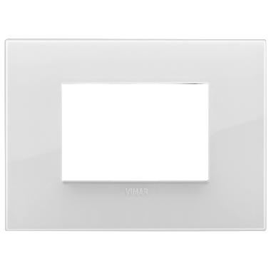Vimar Arké 19653.B66 Placca Classic 3M Reflex ghiaccio t.look product photo Photo 01 3XL