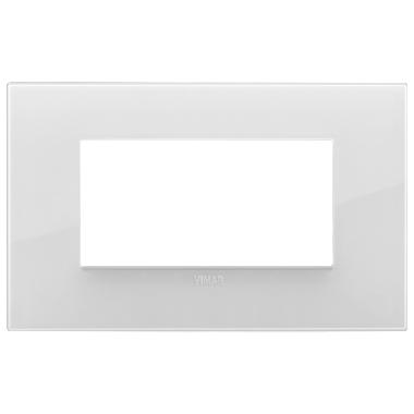 Vimar Arké 19654.66 Placca Classic 4M Reflex ghiaccio product photo Photo 01 3XL