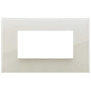 Vimar Arké 19654.67 Placca Classic 4M Reflex avorio product photo Photo 01 3XL