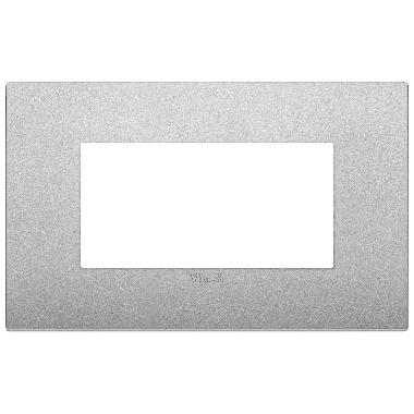 Vimar Arké 19654.79 Placca Classic 4M silver matt product photo Photo 01 3XL