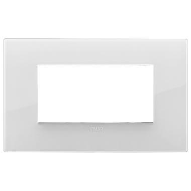 Vimar Arké 19654.B66 Placca Classic 4M Reflex ghiaccio t.look product photo Photo 01 3XL