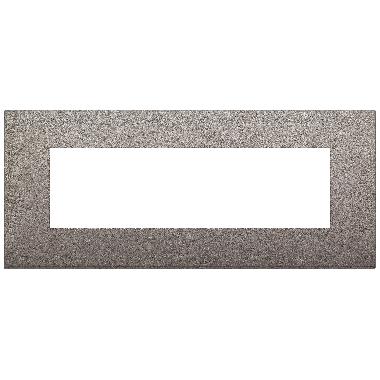 Vimar Arké 19657.04 Placca Classic 7M titanio matt product photo Photo 01 3XL