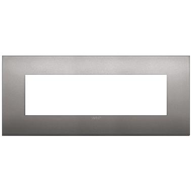 Vimar Arké 19657.10 Placca Classic 7M nichel nero product photo Photo 01 3XL