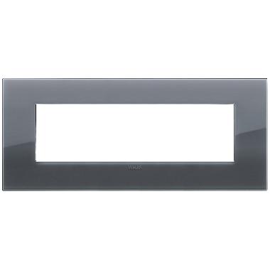 Vimar Arké 19657.61 Placca Classic 7M Reflex grigio fumè product photo Photo 01 3XL