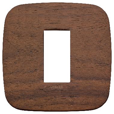 Vimar Arké 19671.51 Placca Round 1M noce product photo Photo 01 3XL