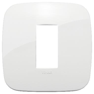 Vimar Arké 19671.84 Placca Round 1M bianco product photo Photo 01 3XL