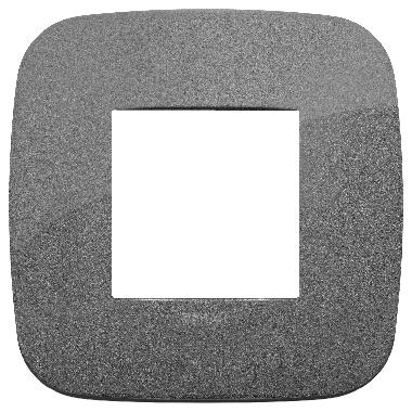 Vimar Arké 19672.22 Placca Round 2M ardesia product photo Photo 01 3XL