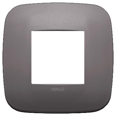 Vimar Arké 19672.29 Placca Round 2M nichel dark product photo Photo 01 3XL