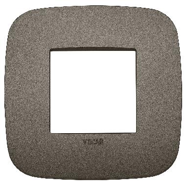 Vimar Arké 19672.80 Placca Round 2M Metal product photo Photo 01 3XL