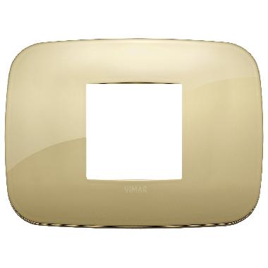 Vimar Arké 19682.27 Placca Round 2M centrali oro product photo Photo 01 3XL