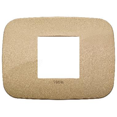 Vimar Arké 19682.88 Placca Round 2M centrali oro antico product photo Photo 01 3XL
