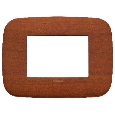 Vimar Arké 19683.52 Placca Round 3M ciliegio product photo Photo 01 3XL