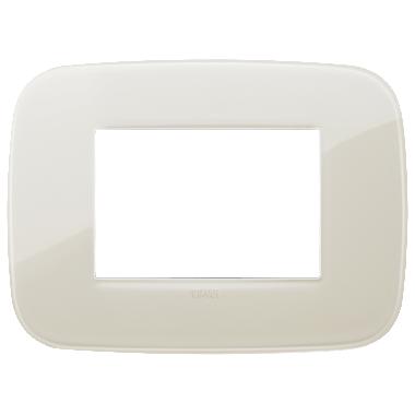 Vimar Arké 19683.67 Placca Round 3M Reflex avorio product photo Photo 01 3XL