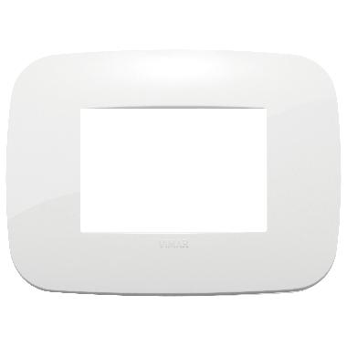 Vimar Arké 19683.84 Placca Round 3M bianco product photo Photo 01 3XL