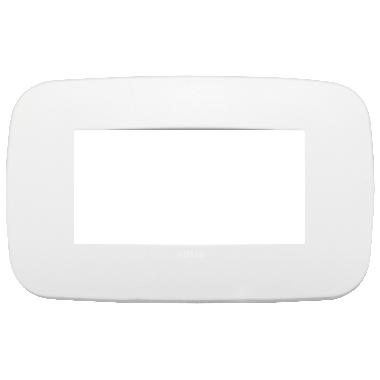 Vimar Arké 19684.26 Placca Round 4M polar matt product photo Photo 01 3XL