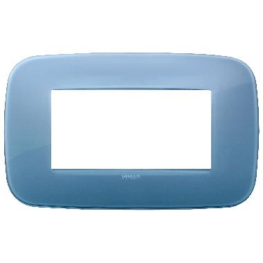 Vimar Arké 19684.64 Placca Round 4M Reflex oltremare product photo Photo 01 3XL