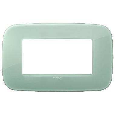 Vimar Arké 19684.65 Placca Round 4M Reflex salvia product photo Photo 01 3XL