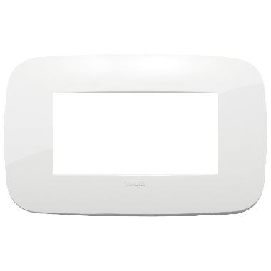 Vimar Arké 19684.84 Placca Round 4M bianco product photo Photo 01 3XL