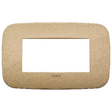 Vimar Arké 19684.88 Placca Round 4M oro antico product photo Photo 01 3XL