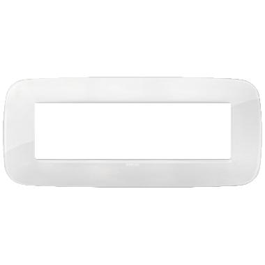 Vimar Arké 19687.66 Placca Round 7M Reflex ghiaccio product photo Photo 01 3XL