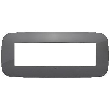 Vimar Arké 19687.82 Placca Round 7M grigio product photo Photo 01 3XL