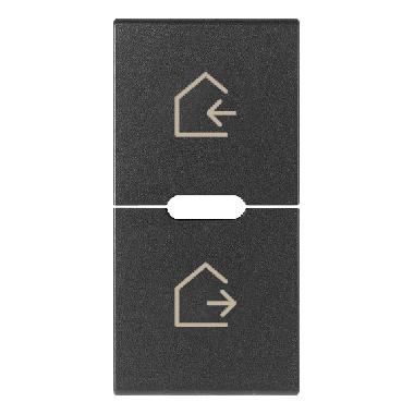 Vimar Arké 19755.6 Due mezzi tasti 1M scenari grigio product photo Photo 01 3XL