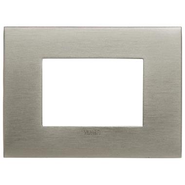 Vimar Ark&eacute; 19953.08 Placca Ark&eacute; fit 3M acciaio spazzolato product photo Photo 01 3XL