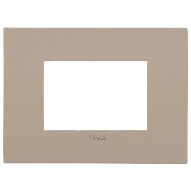 Vimar Arké 19953.32 Placca Arké fit 3M tortora product photo Photo 01 3XL