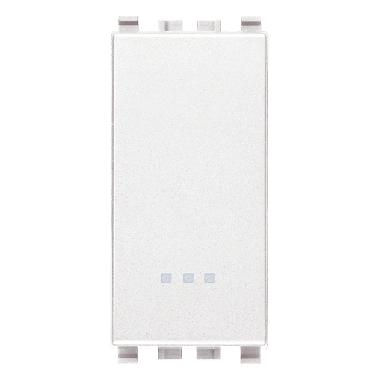 Vimar Eikon 20001.B Interruttore 1P 16AX bianco product photo Photo 01 3XL